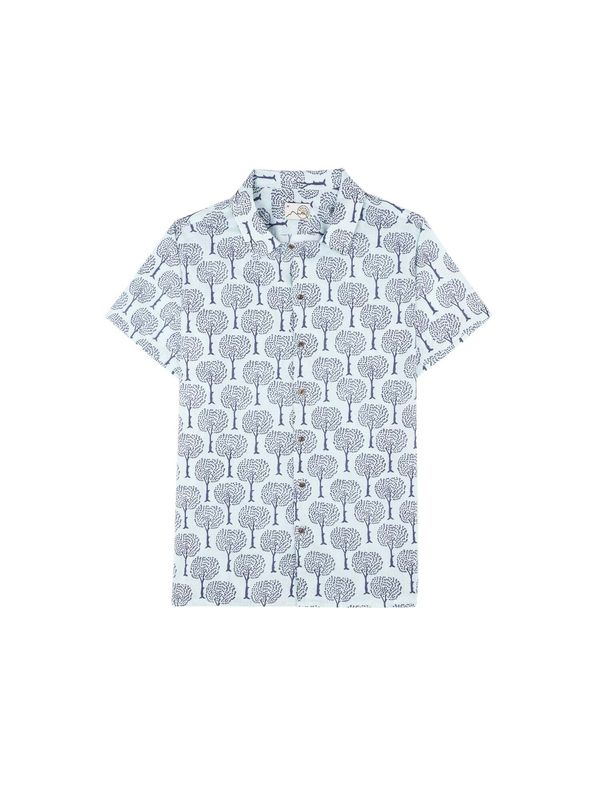 Scalpers Scalpers Риза 'Miracle Resort'  синьо