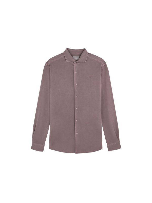 Scalpers Scalpers Риза 'New Honeycomb'  бургундово червено