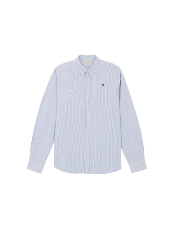 Scalpers Scalpers Риза 'New Oxford'  сиво