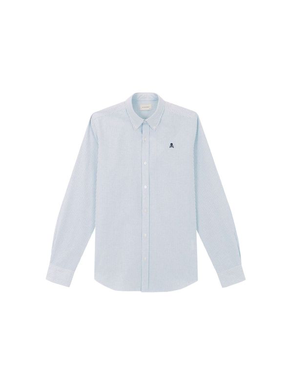 Scalpers Scalpers Риза 'New Oxford'  светлосиньо