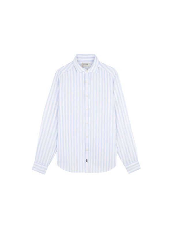 Scalpers Scalpers Риза  синьо / сиво