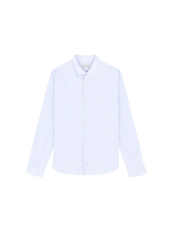 Scalpers Scalpers Риза  светлосиньо / бяло