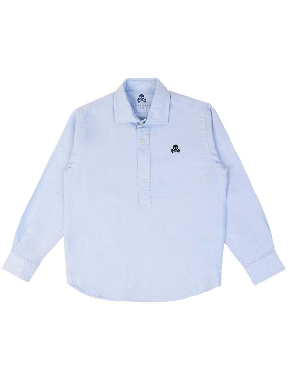 Scalpers Scalpers Риза  светлосиньо / черно