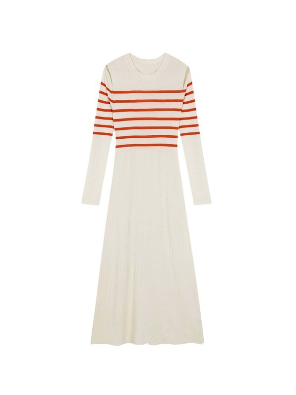 Scalpers Scalpers Рокля  оранжево / мръсно бяло