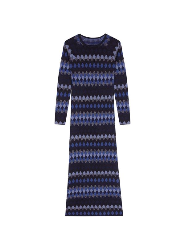 Scalpers Scalpers Рокля  синьо меланж