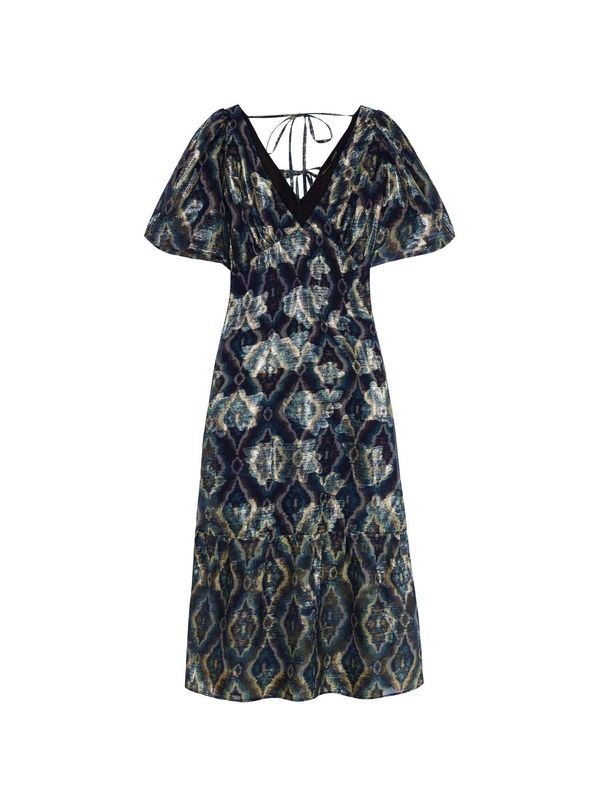 Scalpers Scalpers Рокля  синьо / злато