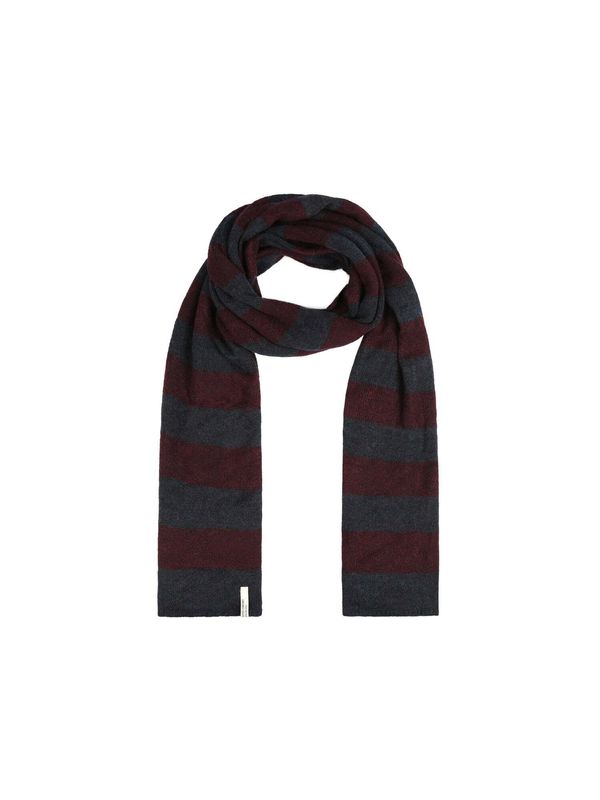 Scalpers Scalpers Шал  нейви синьо / бордо