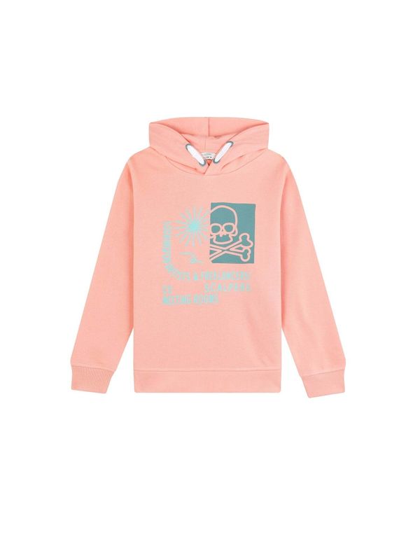 Scalpers Scalpers Суичър  циан / светлосиньо / сьомга