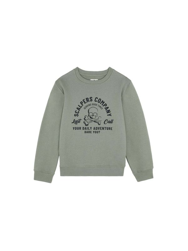 Scalpers Scalpers Суичър  каки / тъмнозелено
