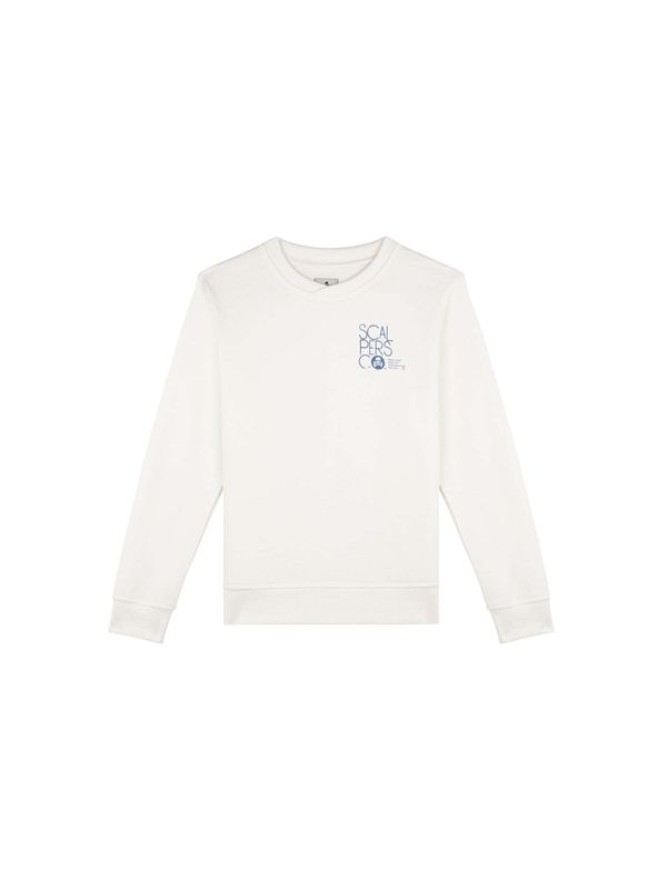 Scalpers Scalpers Суичър 'Museum'  мръсно бяло