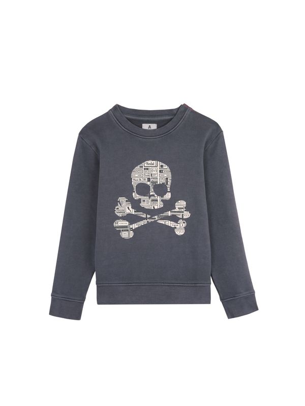 Scalpers Scalpers Суичър  сиво / бяло