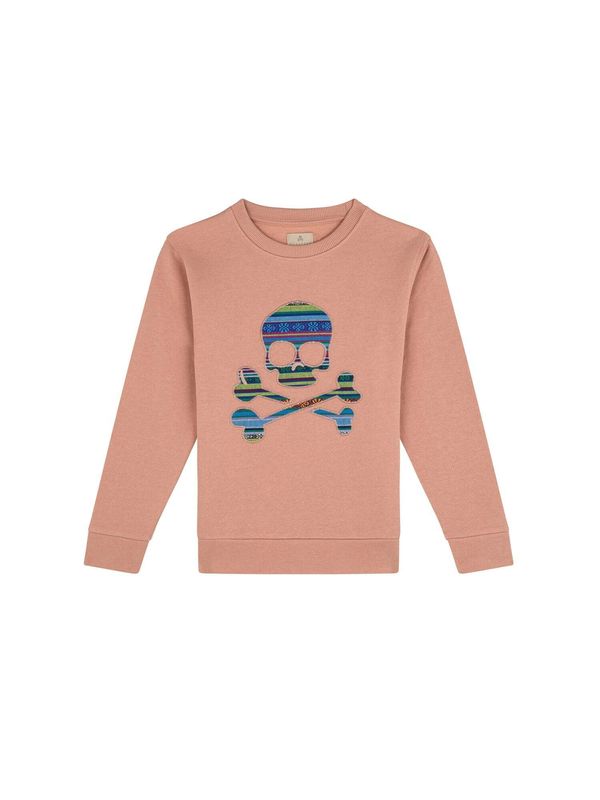 Scalpers Scalpers Суичър 'Skull'  пъстро / кайсия