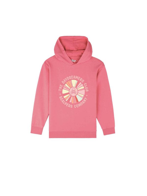 Scalpers Scalpers Суичър 'Sole'  светложълто / оранжево / пепел от рози / червено