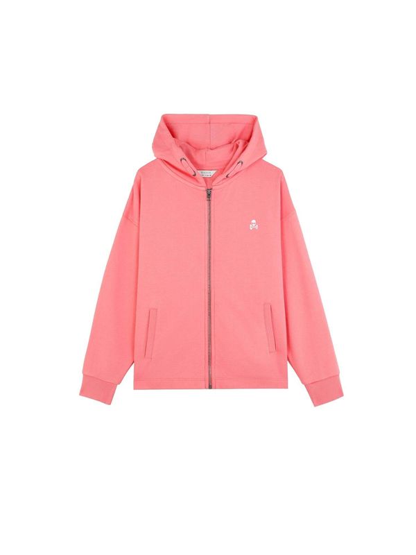 Scalpers Scalpers Суичъри с качулка  корал / бяло