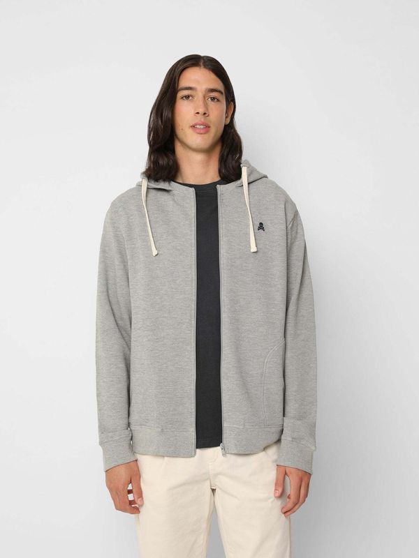 Scalpers Scalpers Суичъри с качулка  сиво / сив меланж