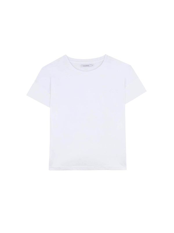 Scalpers Scalpers Тениска 'Cadeneta'  мръсно бяло