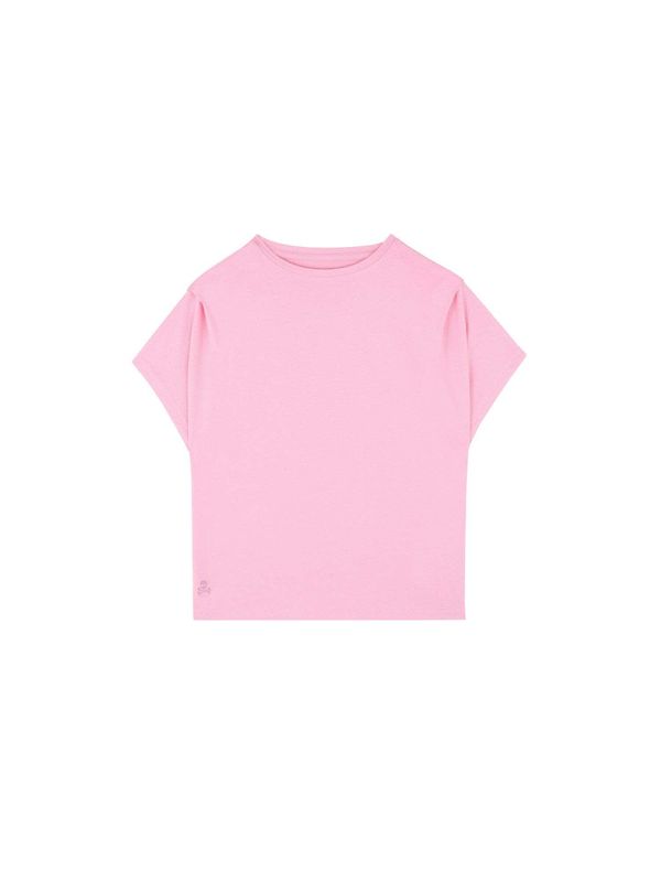 Scalpers Scalpers Тениска 'California'  аквамарин / розово