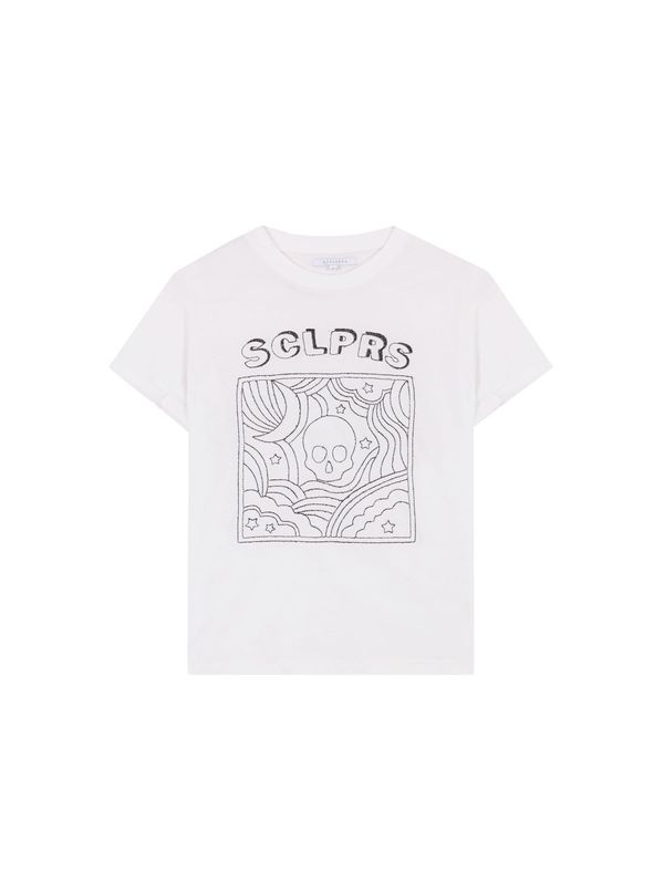 Scalpers Scalpers Тениска  черно / бяло