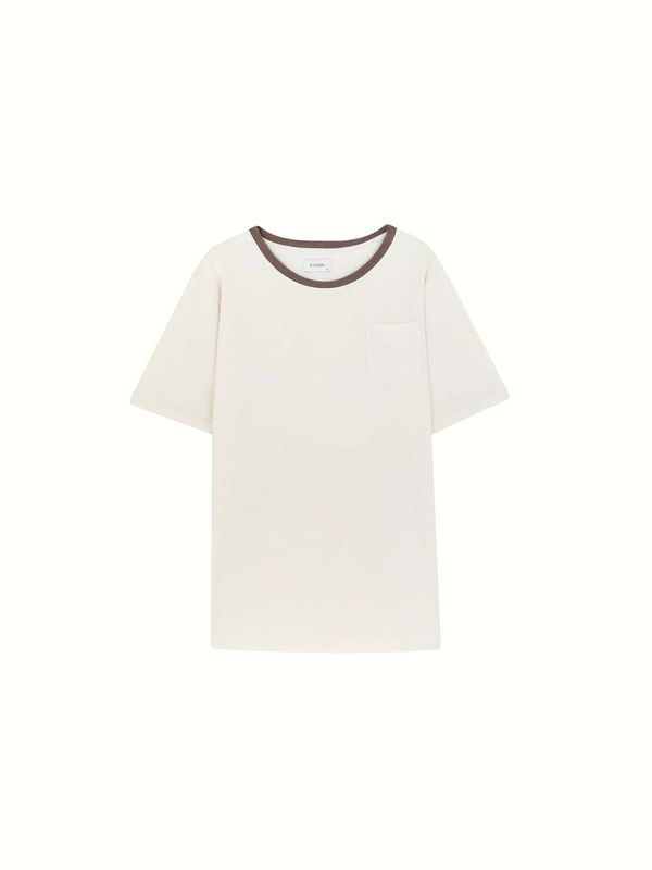 Scalpers Scalpers Тениска  кремаво / кафяво