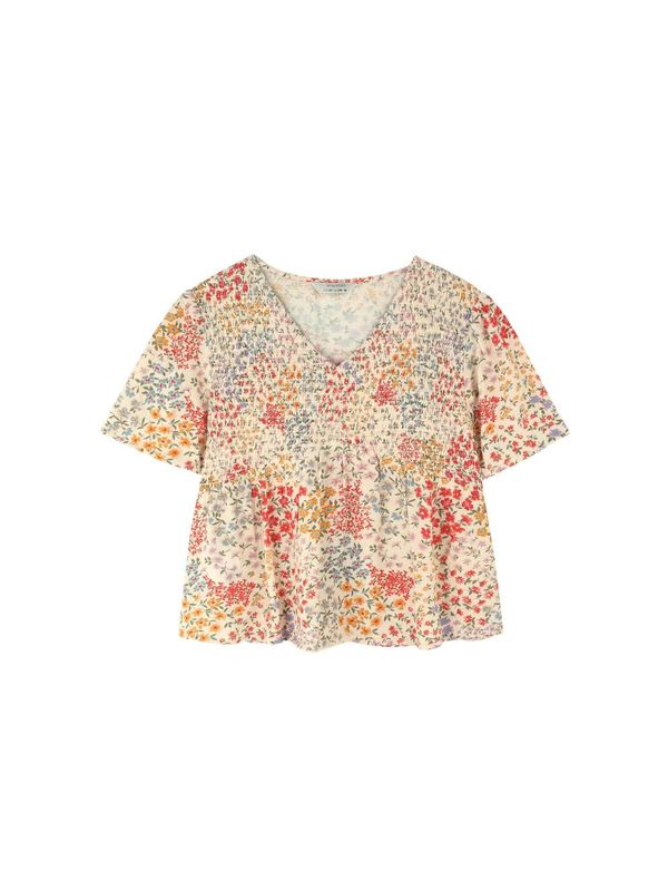 Scalpers Scalpers Тениска 'Moroccan'  бежово / пъстро