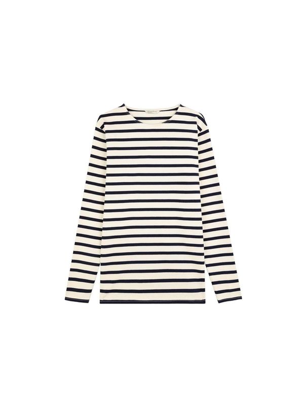 Scalpers Scalpers Тениска  морскосиньо / бял памук