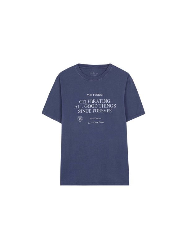 Scalpers Scalpers Тениска  нейви синьо / бяло