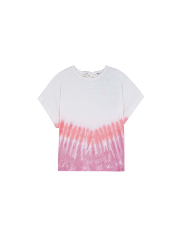 Scalpers Scalpers Тениска 'Spring'  розово / еосин / бяло