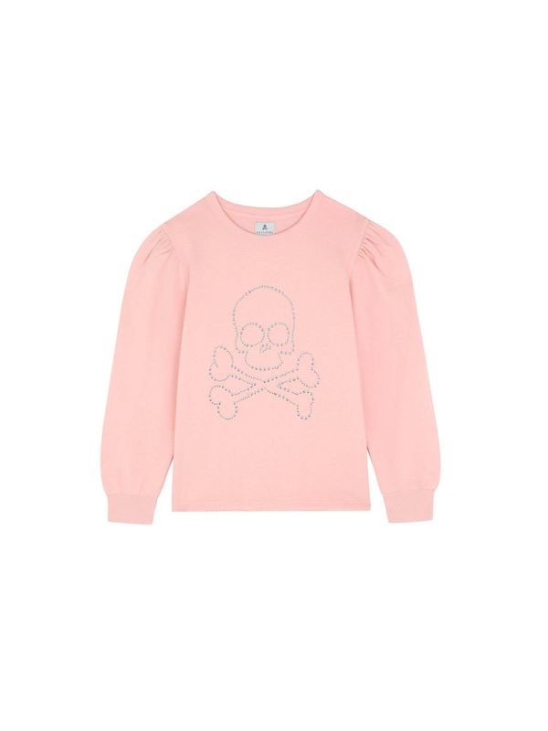 Scalpers Scalpers Тениска 'Star'  светлорозово / сребърно