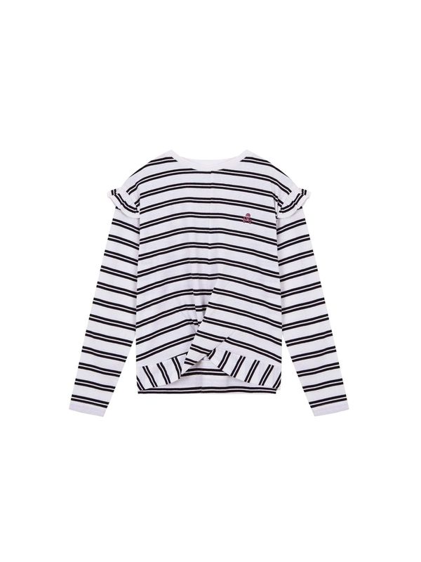 Scalpers Scalpers Тениска  винено червено / черно / бяло