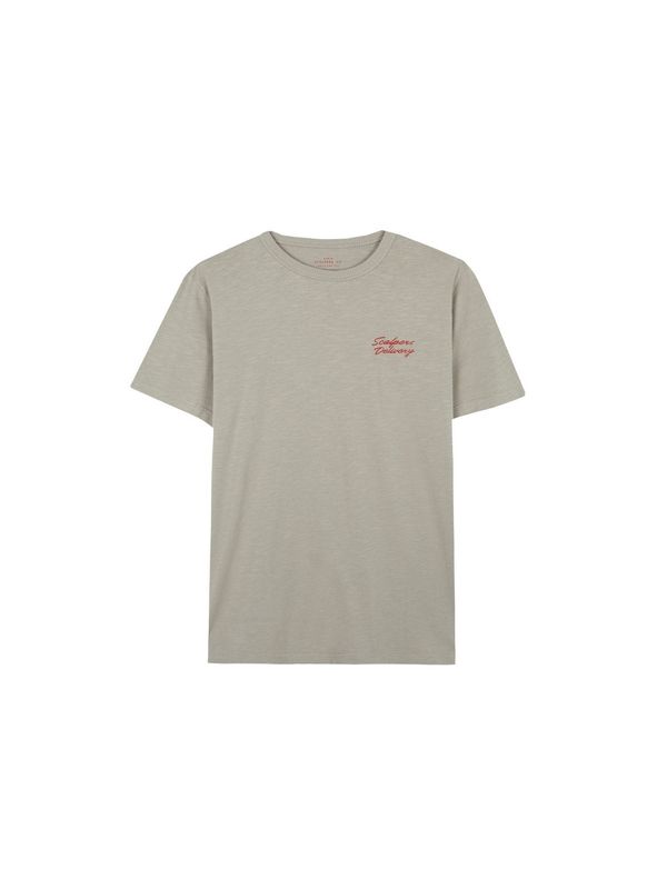 Scalpers Scalpers Тениска  зелено / пастелно зелено / оранжево / черешово червено