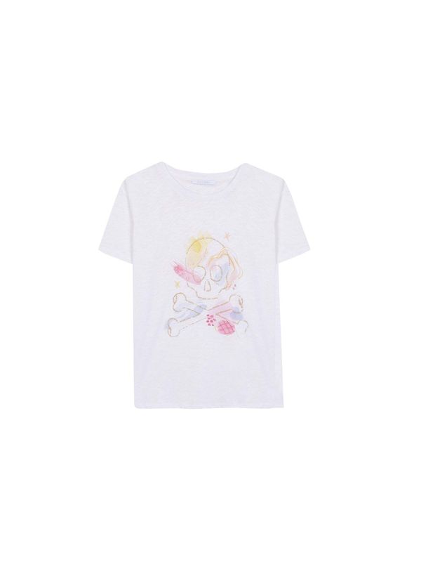 Scalpers Scalpers Тениска  злато / оранжево / питая / бял меланж