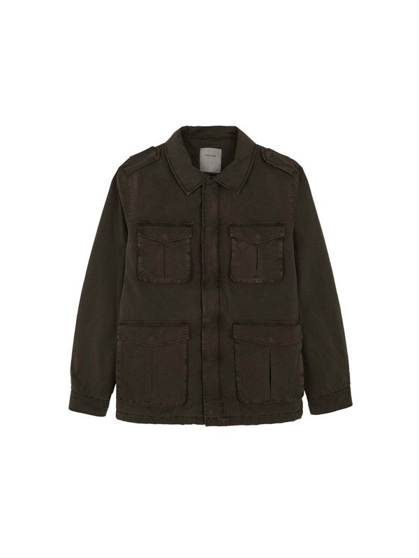 Scalpers Scalpers Яке тип Janker  зелен меланж