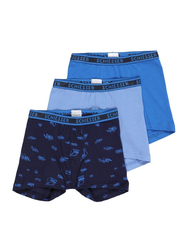 SCHIESSER SCHIESSER Долни гащи  кралско синьо / ултрамарин синьо / светлосиньо / черно