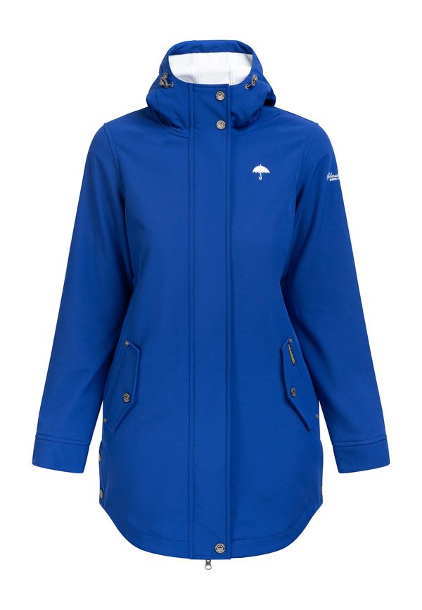 Schmuddelwedda Schmuddelwedda Функционално палто 'Alzette'  кобалтово синьо / бяло