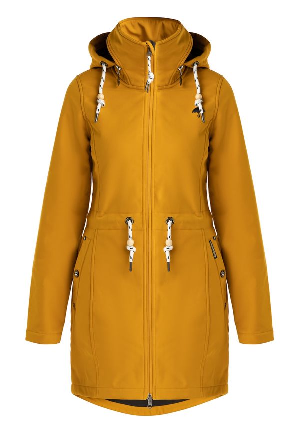 Schmuddelwedda Schmuddelwedda Функционално палто  горчица