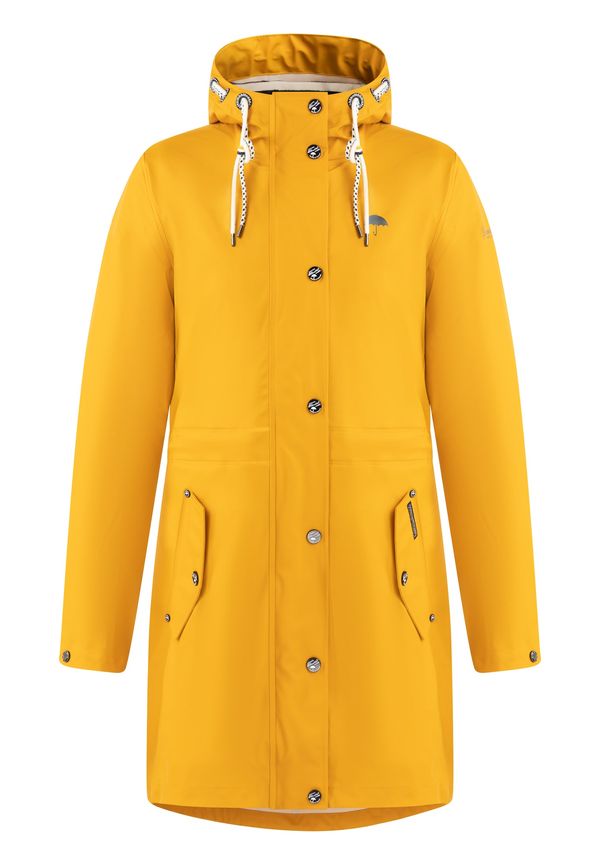 Schmuddelwedda Schmuddelwedda Функционално палто  горчица / сребърно / бяло