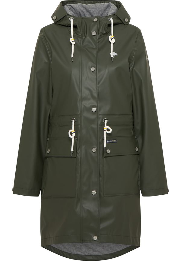 Schmuddelwedda Schmuddelwedda Функционално палто  каки / бяло