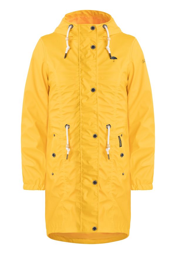 Schmuddelwedda Schmuddelwedda Функционално палто  къри / черно / бяло