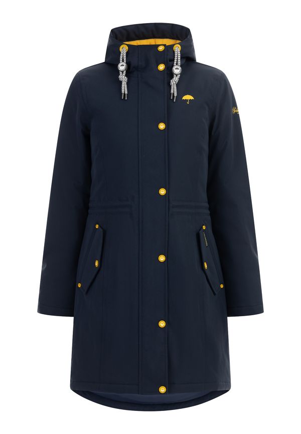 Schmuddelwedda Schmuddelwedda Функционално палто  морскосиньо / жълто