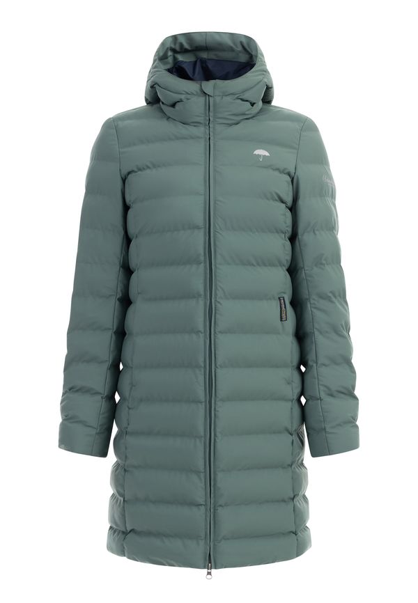 Schmuddelwedda Schmuddelwedda Функционално палто 'Nootki'  смарагдово зелено