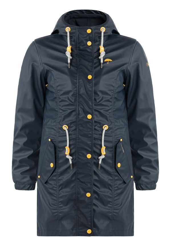 Schmuddelwedda Schmuddelwedda Функционално палто  нощно синьо / жълто