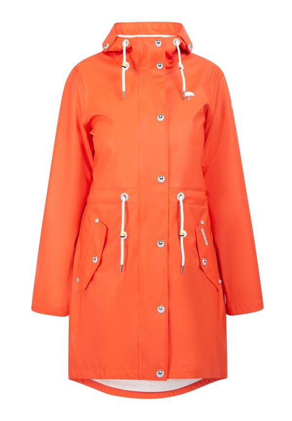 Schmuddelwedda Schmuddelwedda Функционално палто  оранжево / бяло