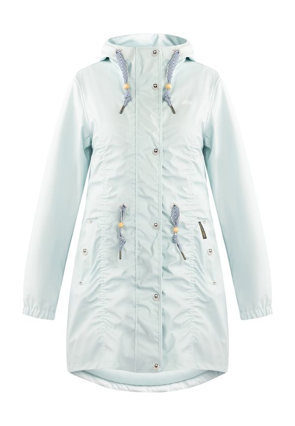 Schmuddelwedda Schmuddelwedda Функционално палто  синьо / бяло