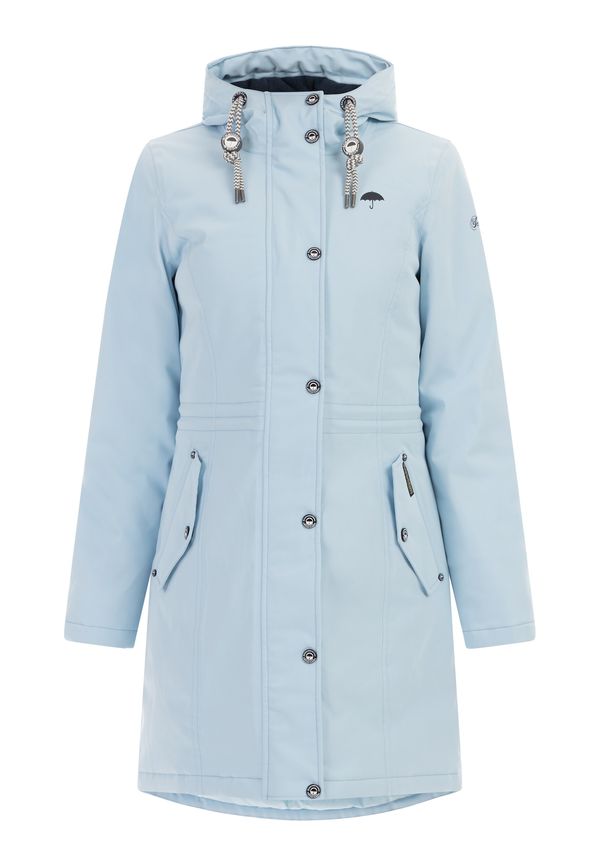Schmuddelwedda Schmuddelwedda Функционално палто  светлосиньо / черно