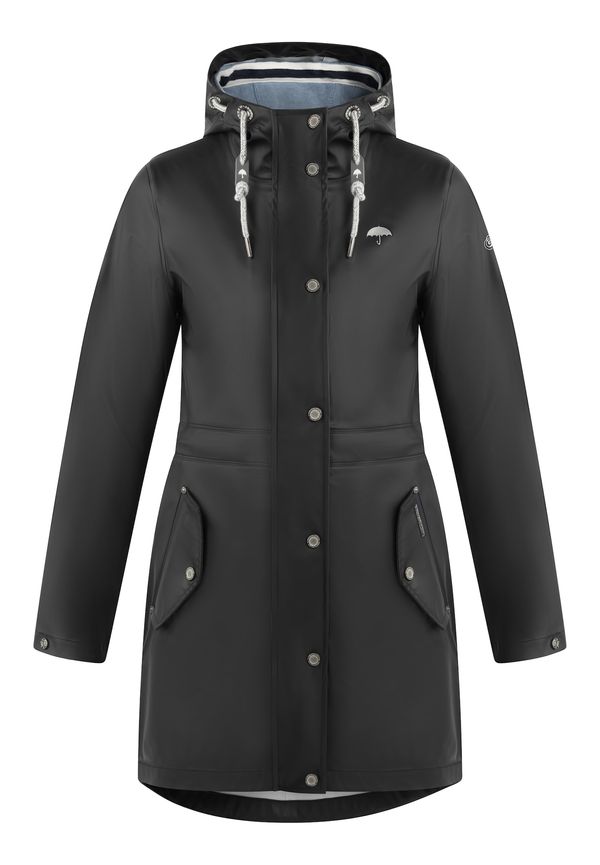 Schmuddelwedda Schmuddelwedda Функционално палто  светлосиво / черно