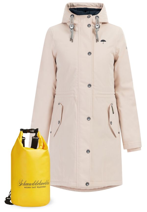 Schmuddelwedda Schmuddelwedda Функционално палто  телесен цвят / мед / черно