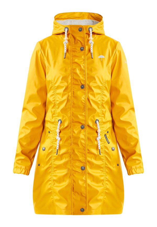 Schmuddelwedda Schmuddelwedda Функционално палто  тюркоазен / горчица