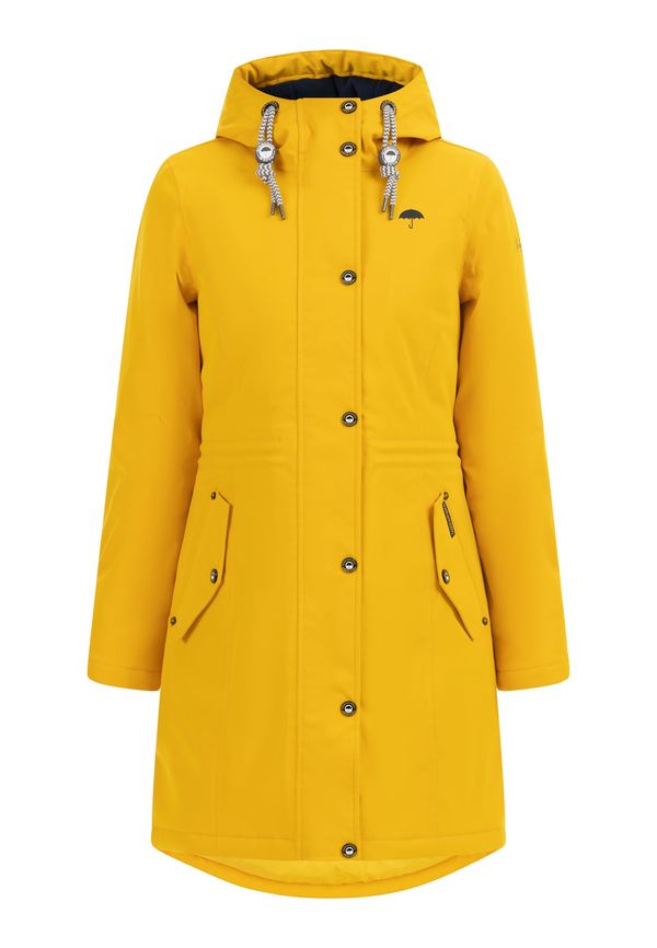 Schmuddelwedda Schmuddelwedda Функционално палто  златистожълто / черно