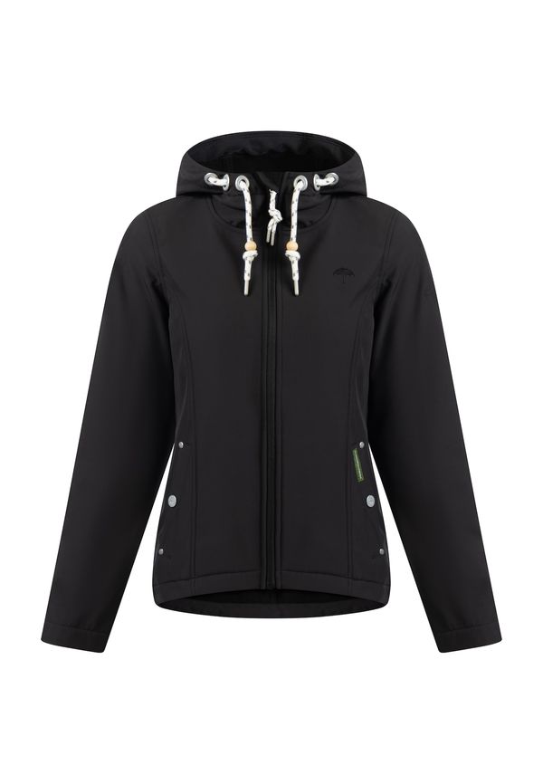 Schmuddelwedda Schmuddelwedda Функционално яке 'Chancery'  черно / бяло