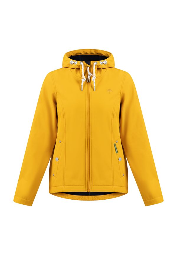 Schmuddelwedda Schmuddelwedda Функционално яке 'Chancery'  нейви синьо / шафран / бяло